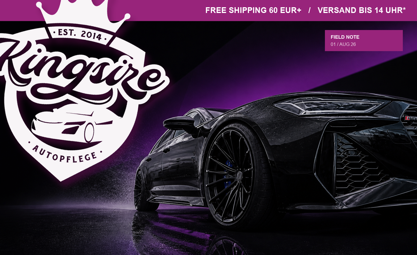 Kingsize Autopflege